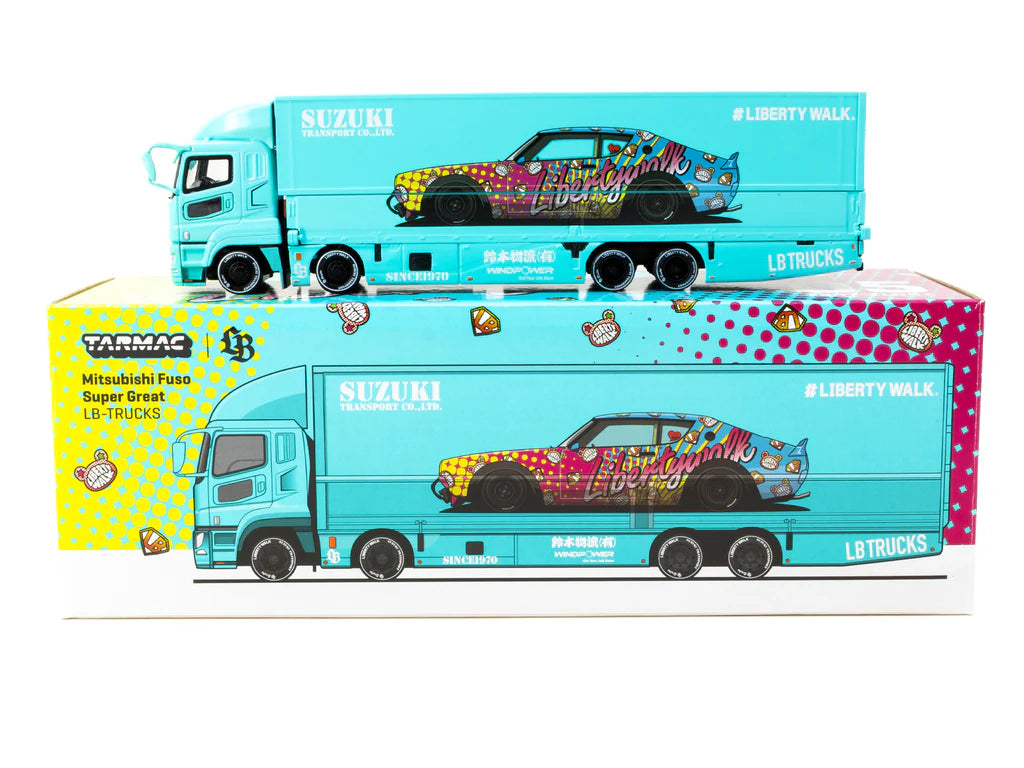 Mitsubishi Fuso Super Great LB-TRUCKS Light Blue