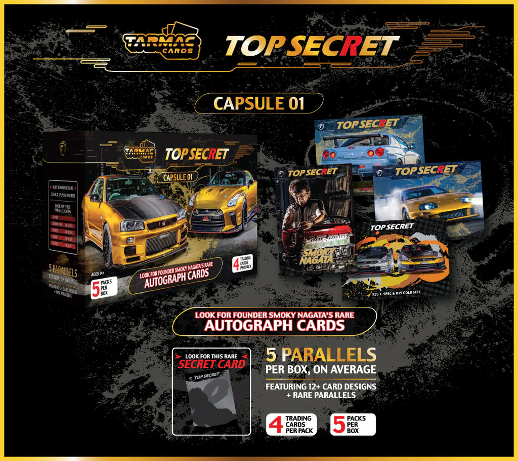 Top Secret Capsule 01 Box