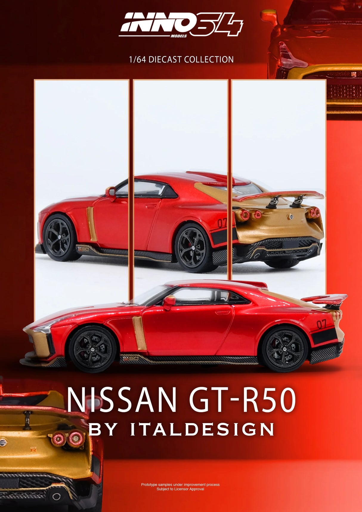 (Preorder Q1 2026) Nissan GT-R50 By Italdesign Red