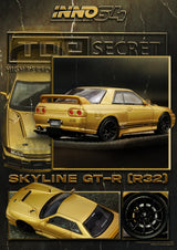 (Preorder Q1 2026) Nissan Top Secret BNR32 GT-R 650R Gold
