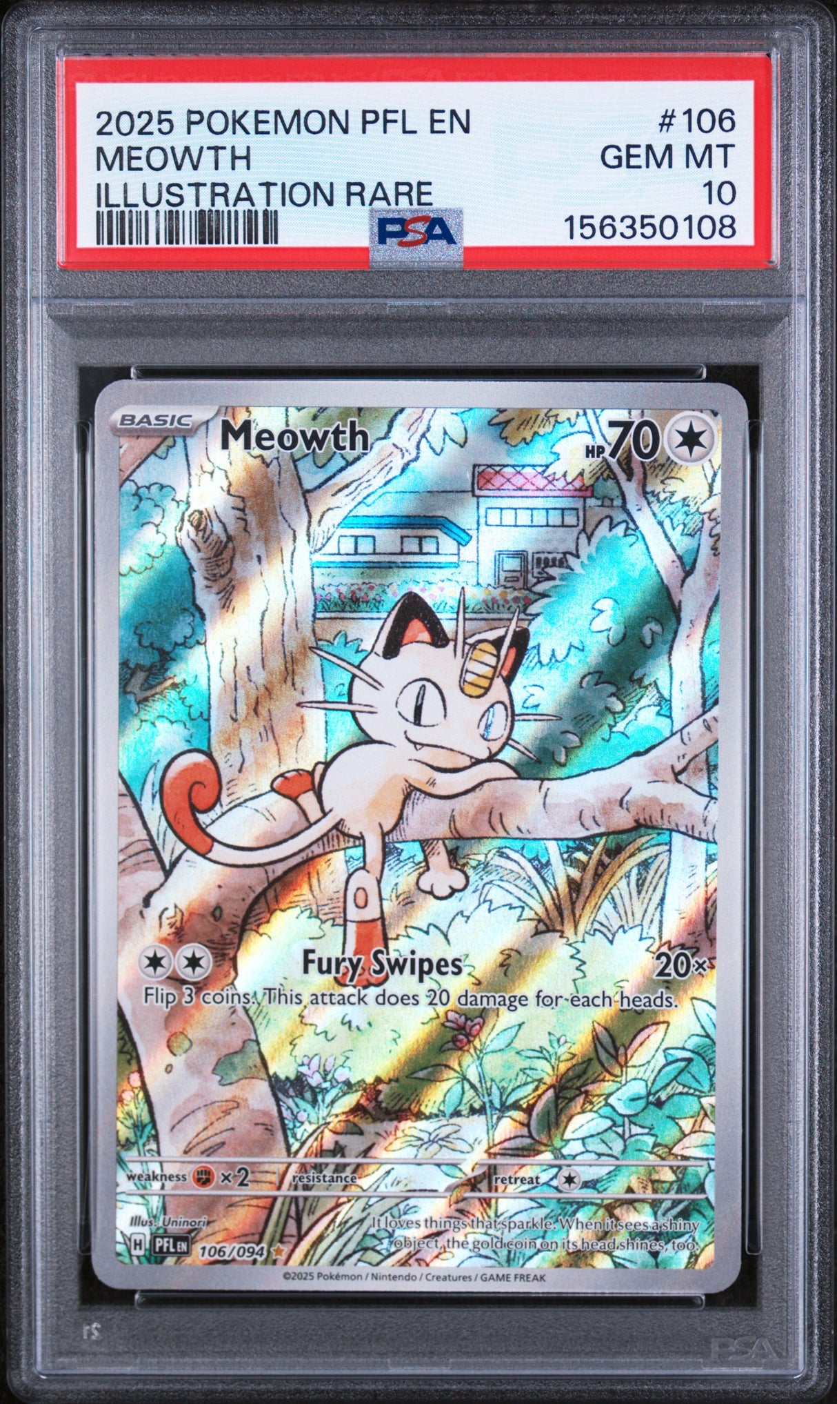PSA 10 | Meowth 106/094