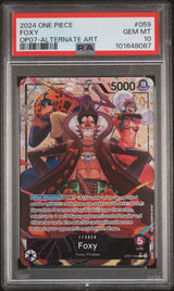 Foxy OP07-059 Leader PSA10