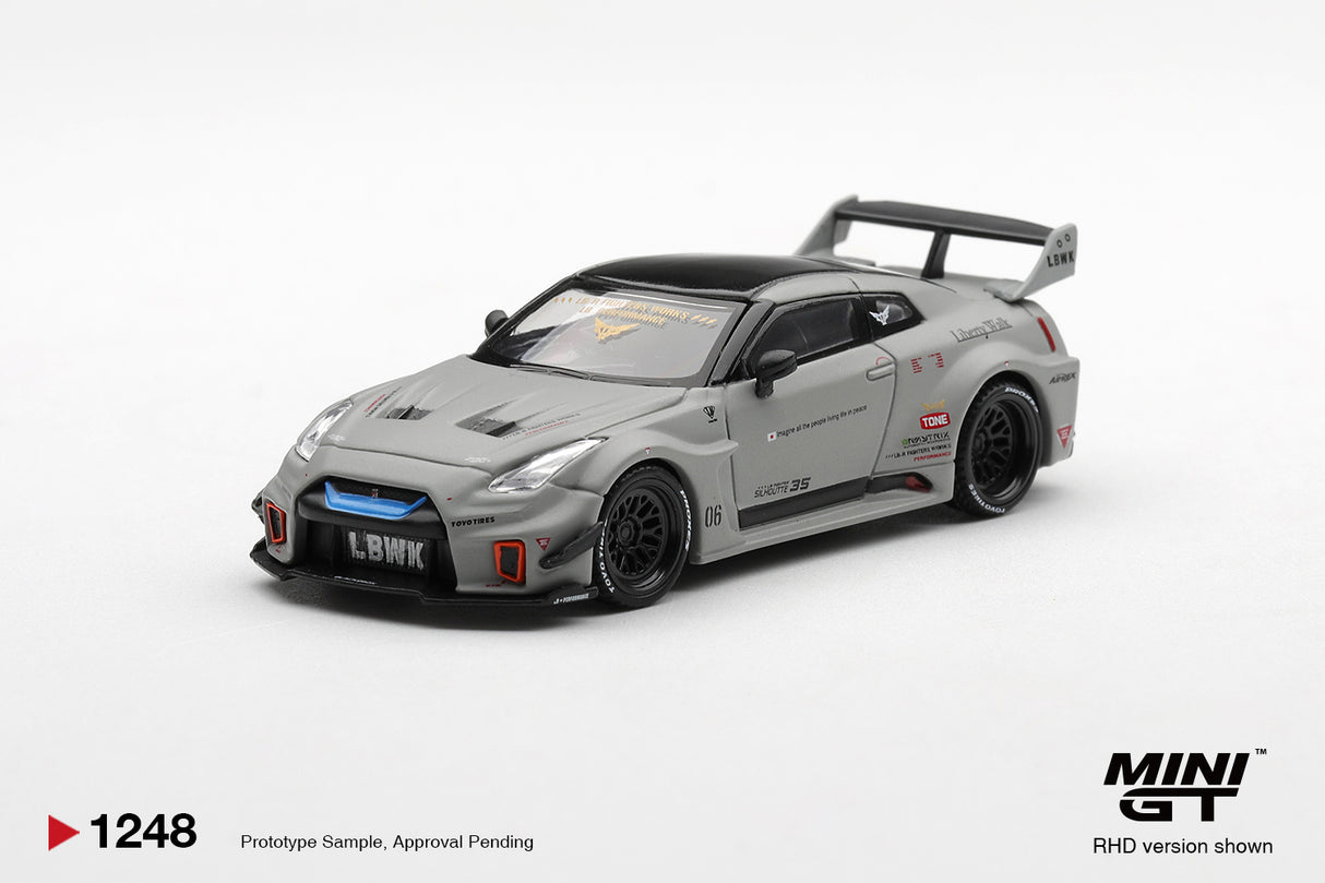PREORDER 30.09.26 NISSAN LB-Silhouette WORKS GT 35GT-RR Ver.1 Matt Grey MGT01248