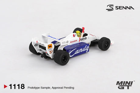 Preorder 17.08.26 Toleman TG184 #19 Ayrton Senna 1984 Monaco Grand Prix 2nd Place MGT01118