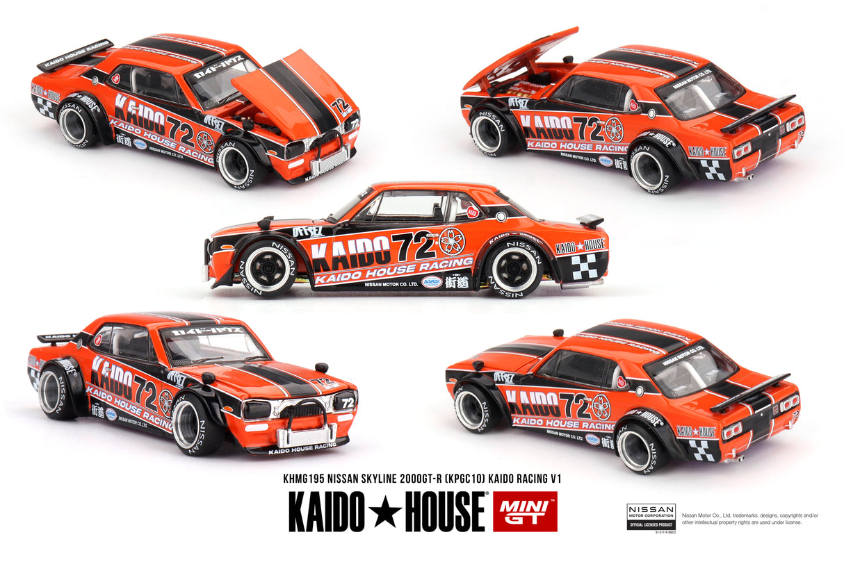 (Preorder) Nissan Skyline 2000GT-R (KPGC10) Kaido Racing V1 KHMG195