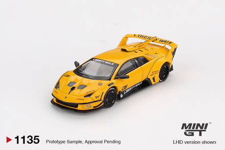 Lamborghini LB-Silhouette WORKS MURCIELAGO GT Evo Yellow MGT01135