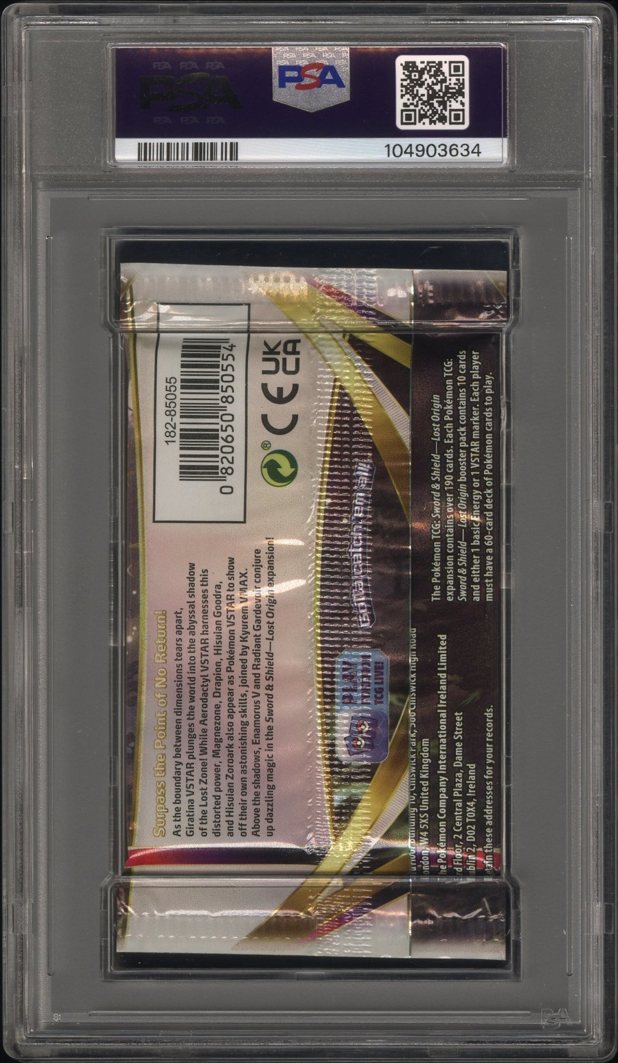 Lost Origin Booster Pack PSA10