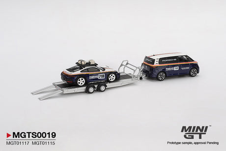 Preorder 31.08.26 Porsche 911 Dakar #718 / Volkswagen ID. Buzz Porsche Centrum Gelderland Roughroads Set MGTS0019