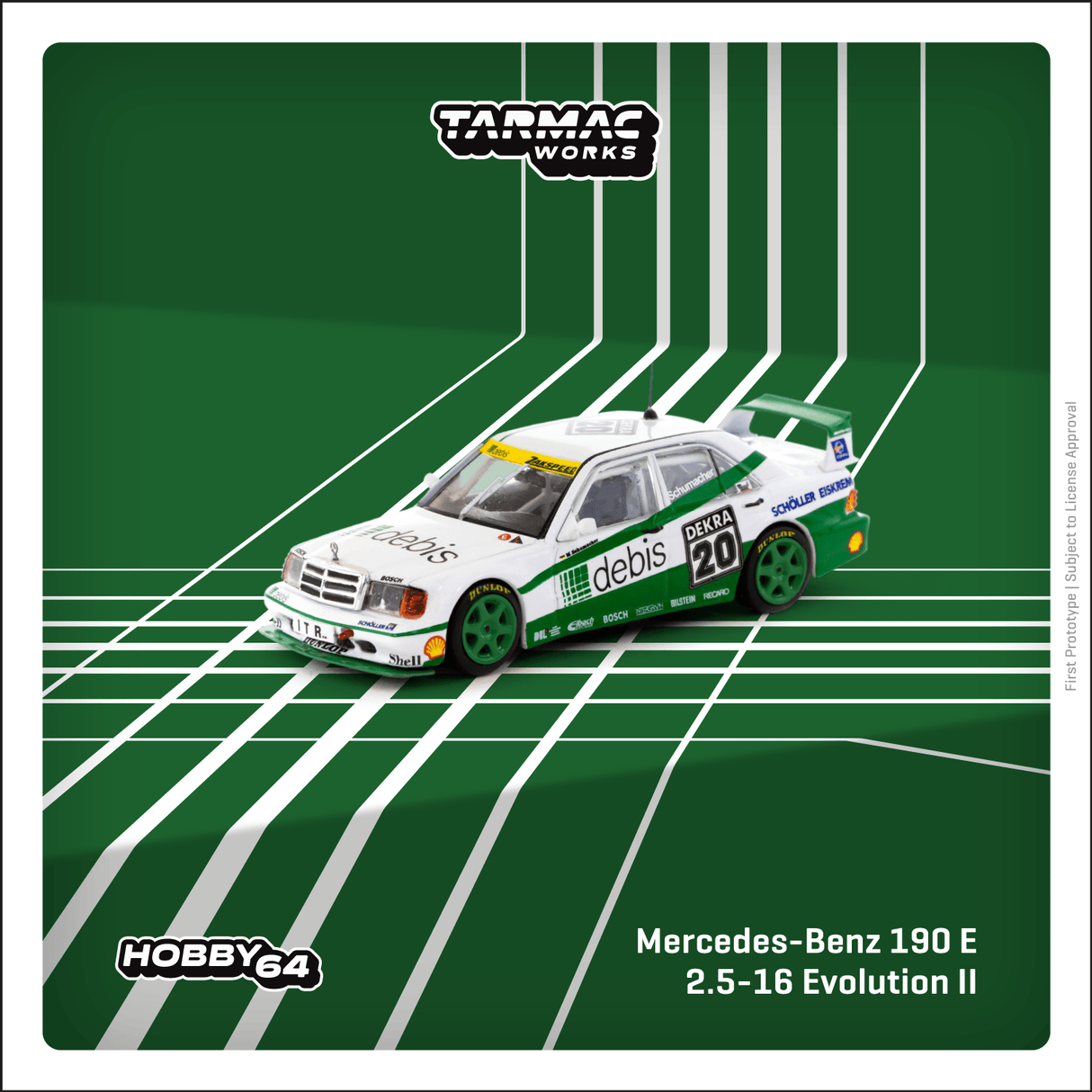 Mercedes-Benz 190 E 2.5-16 Evolution II DTM 1991