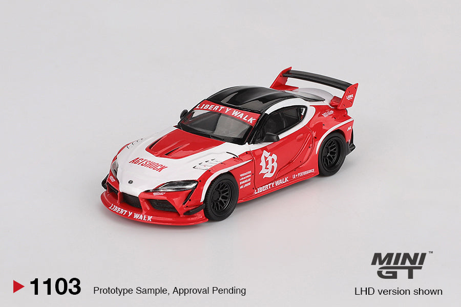 LB★WORKS Toyota GR Supra Rouge MGT01103
