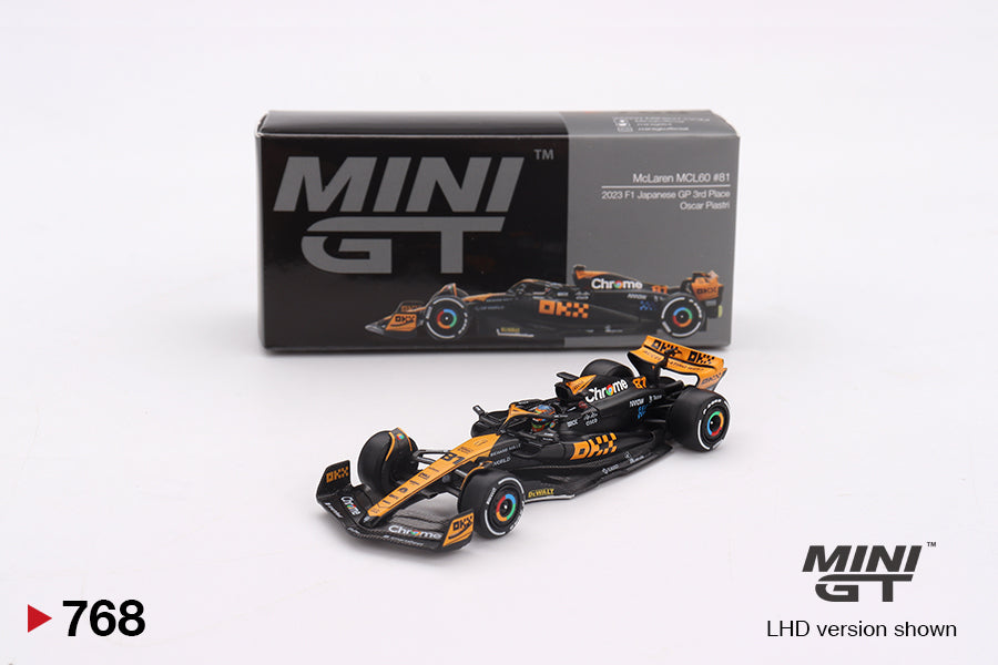 McLaren MCL60 #81 Oscar Piastri 2023 F1 2023 Japanese GP 3rd Place MGT00768