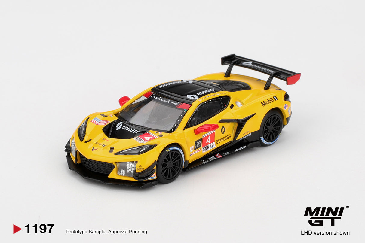 Preorder 17.08.26 Chevrolet Corvette Z06 GT3.R #4 Corvette Racing by Pratt Miller Motorsports 2025 IMSA Daytona 24 Hrs MGT01197