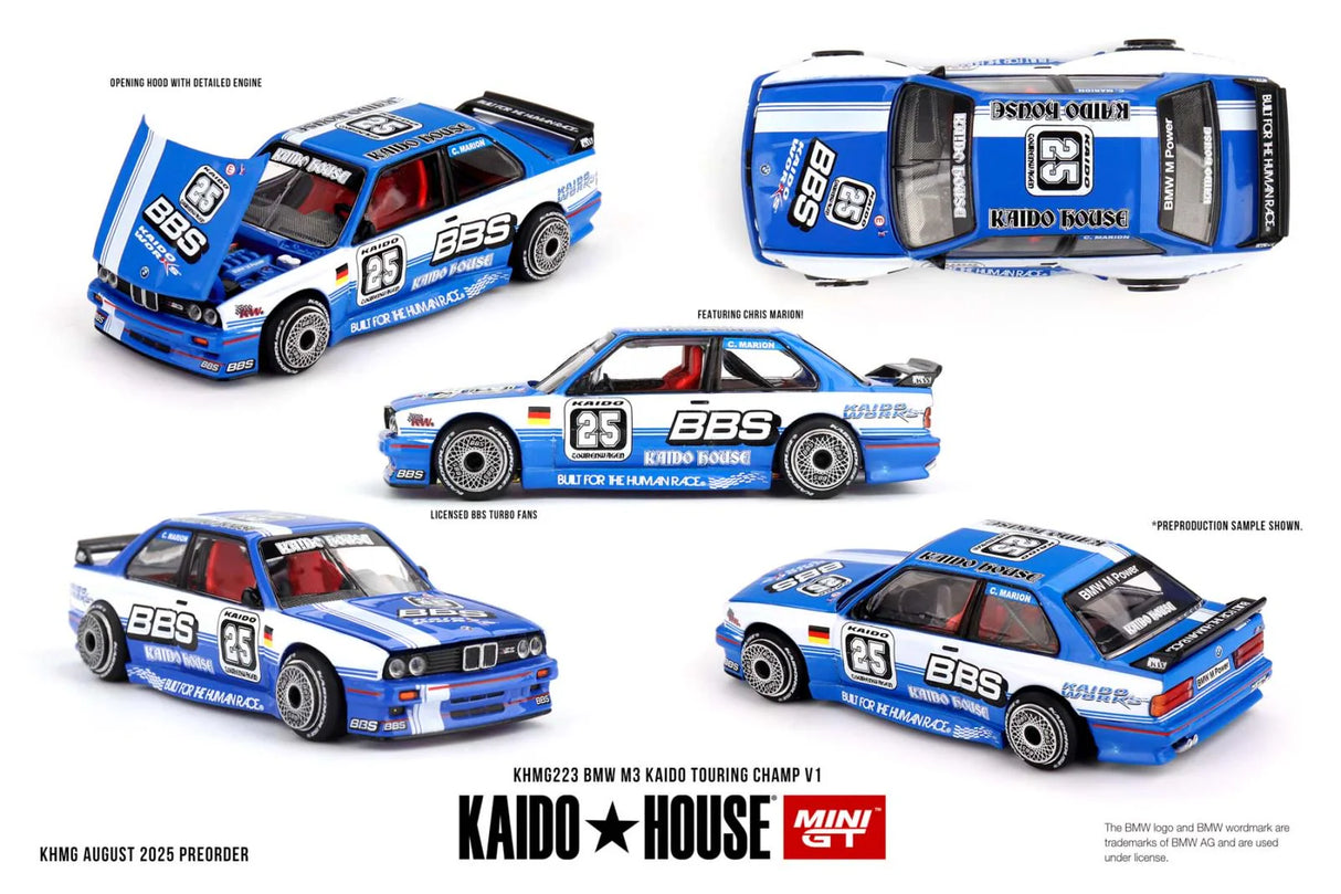 (Preorder) BMW M3 E30 Kaido Touring Champ V1 KHMG223