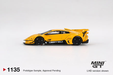 Lamborghini LB-Silhouette WORKS MURCIELAGO GT Evo Yellow MGT01135