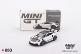Porsche 911 (992) GT3 RS Weissach Package White with Indigo Blue MGT00853