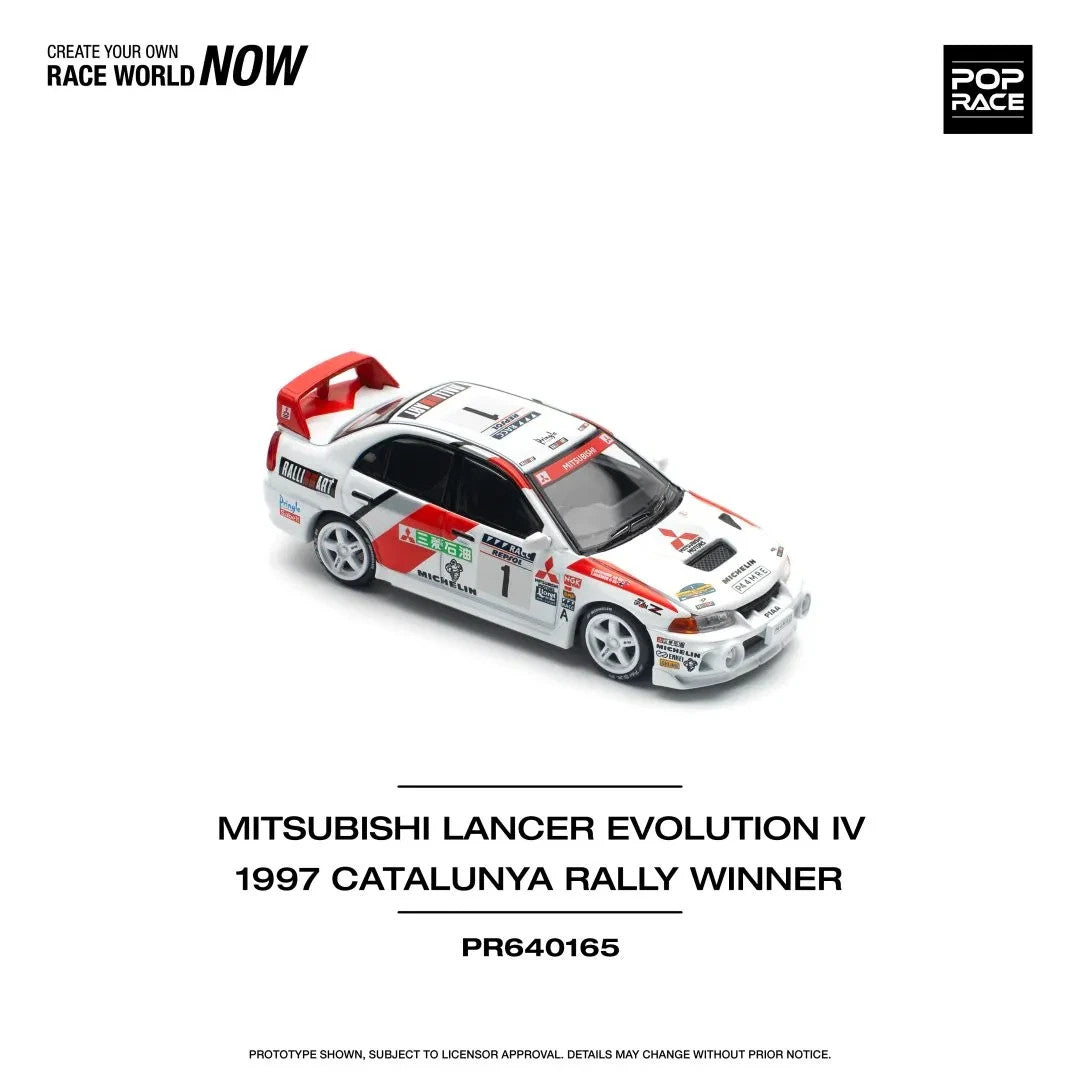 Mitsubishi Lancer Evo IV #1 Winner Rally de Catalunya