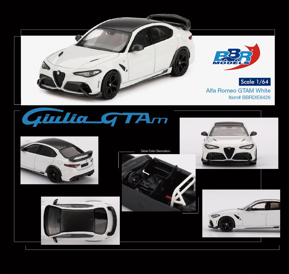 Alfa Romeo Giulia GTAm 2021 White