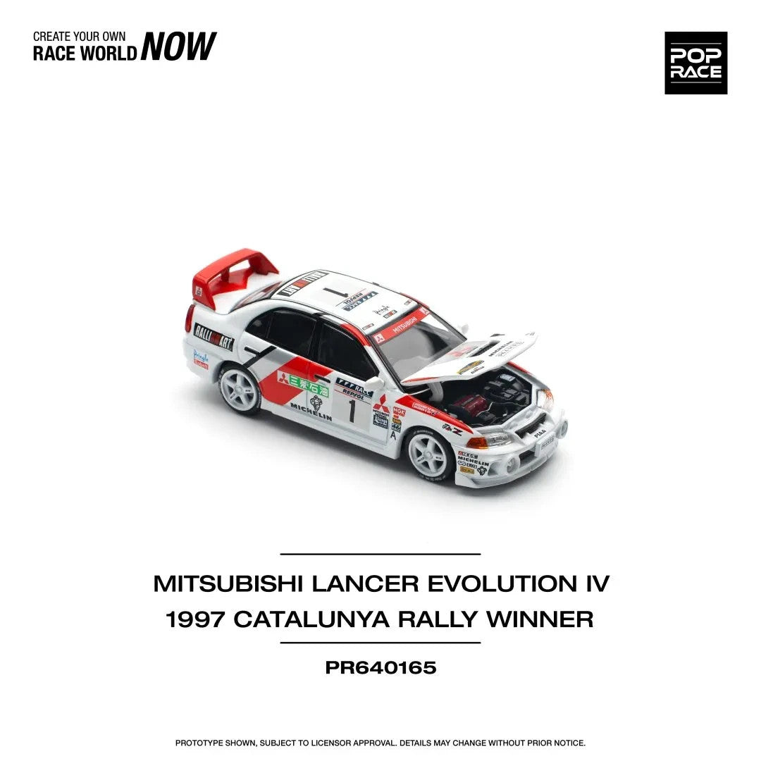 Mitsubishi Lancer Evo IV #1 Winner Rally de Catalunya