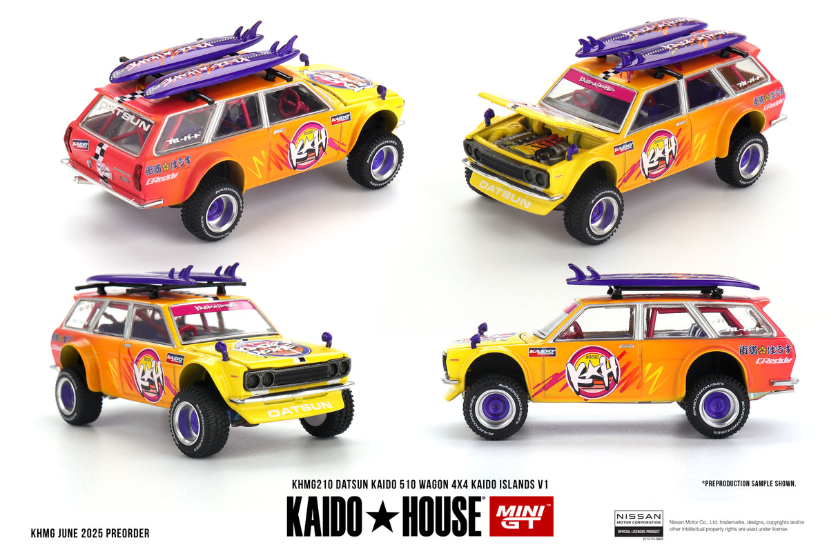(Preorder) Datsun KAIDO 510 Wagon 4x4 Kaido ISLANDS V1 KHMG210