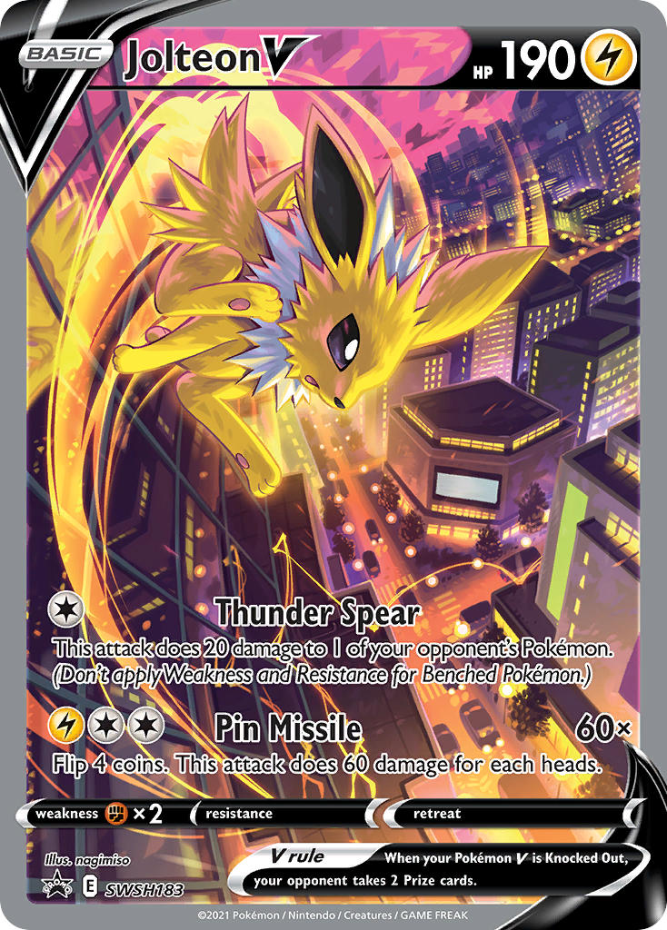 Jolteon V 183 NM