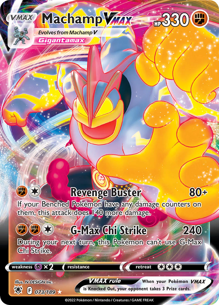 Machamp VMAX 073/189 NM