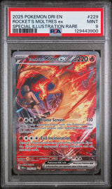 PSA 9 | Team Rocket's Moltres 229/182