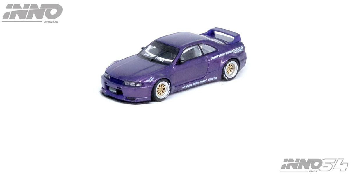 Preordine 26.08.17 Nissan Skyline GT-R R33 Pandem / Rocket Bunny Viola