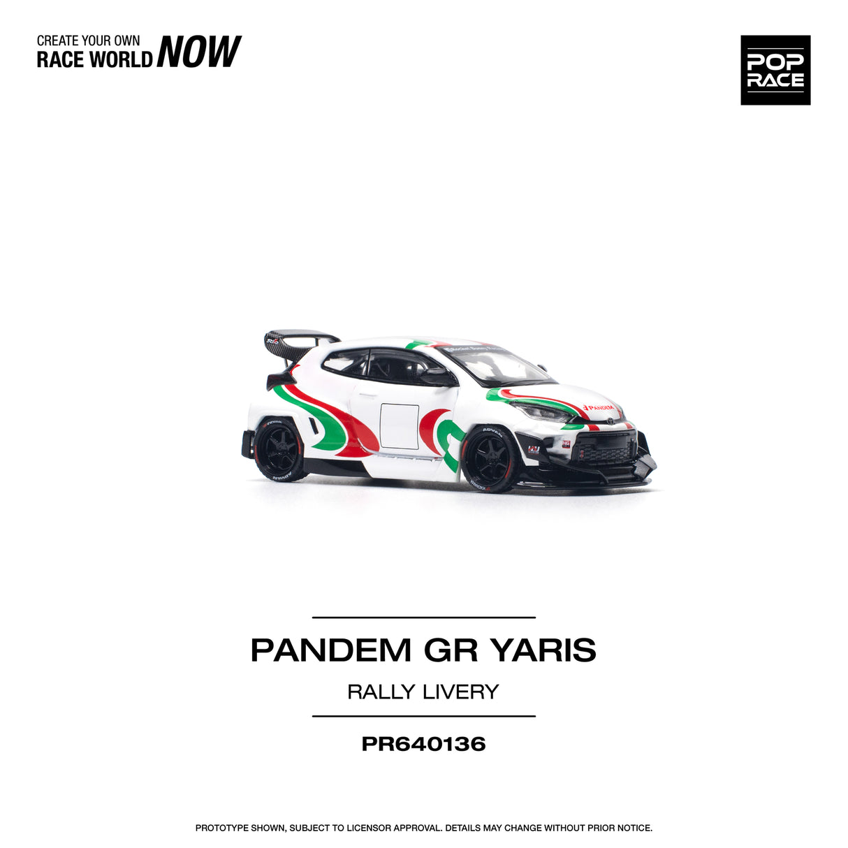 Toyota Pandem GR Yaris Rally