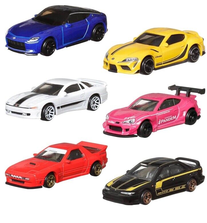 Japanese Import Themed 6 Pack