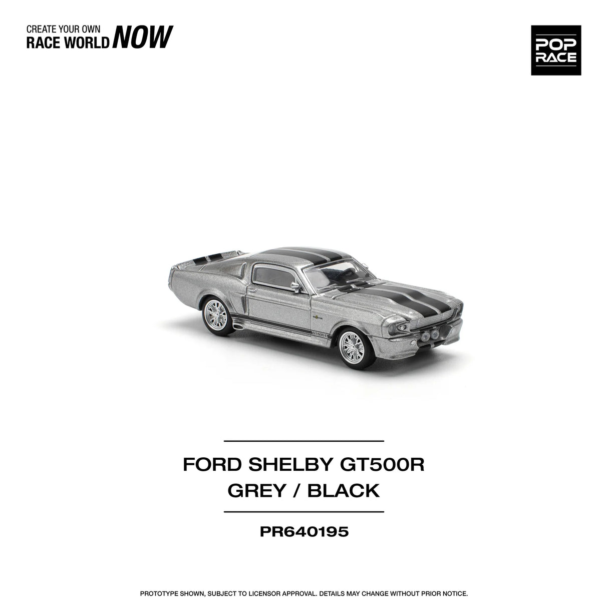 Ford Shelby Mustang GT500 Grey/Black