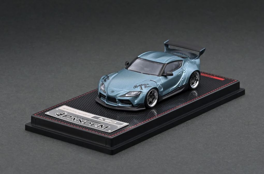 Toyota Supra A90 Pandem Matte Blue Gray