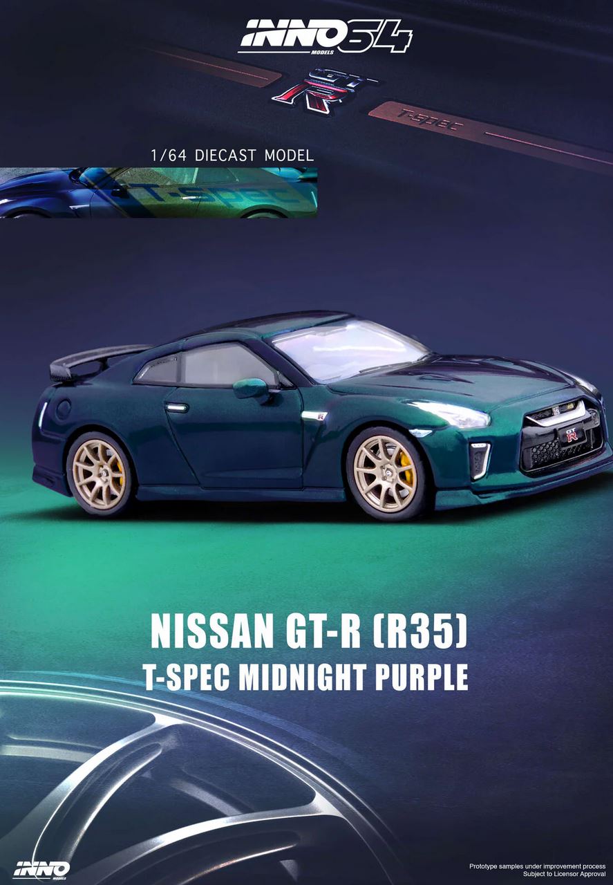 Nissan GT-R R35 T-Spec Midnight Purple