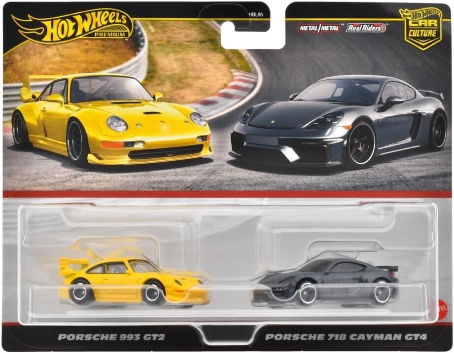 Porsche 993 GT2 & 718 CAYMAN GT4 2 Pack