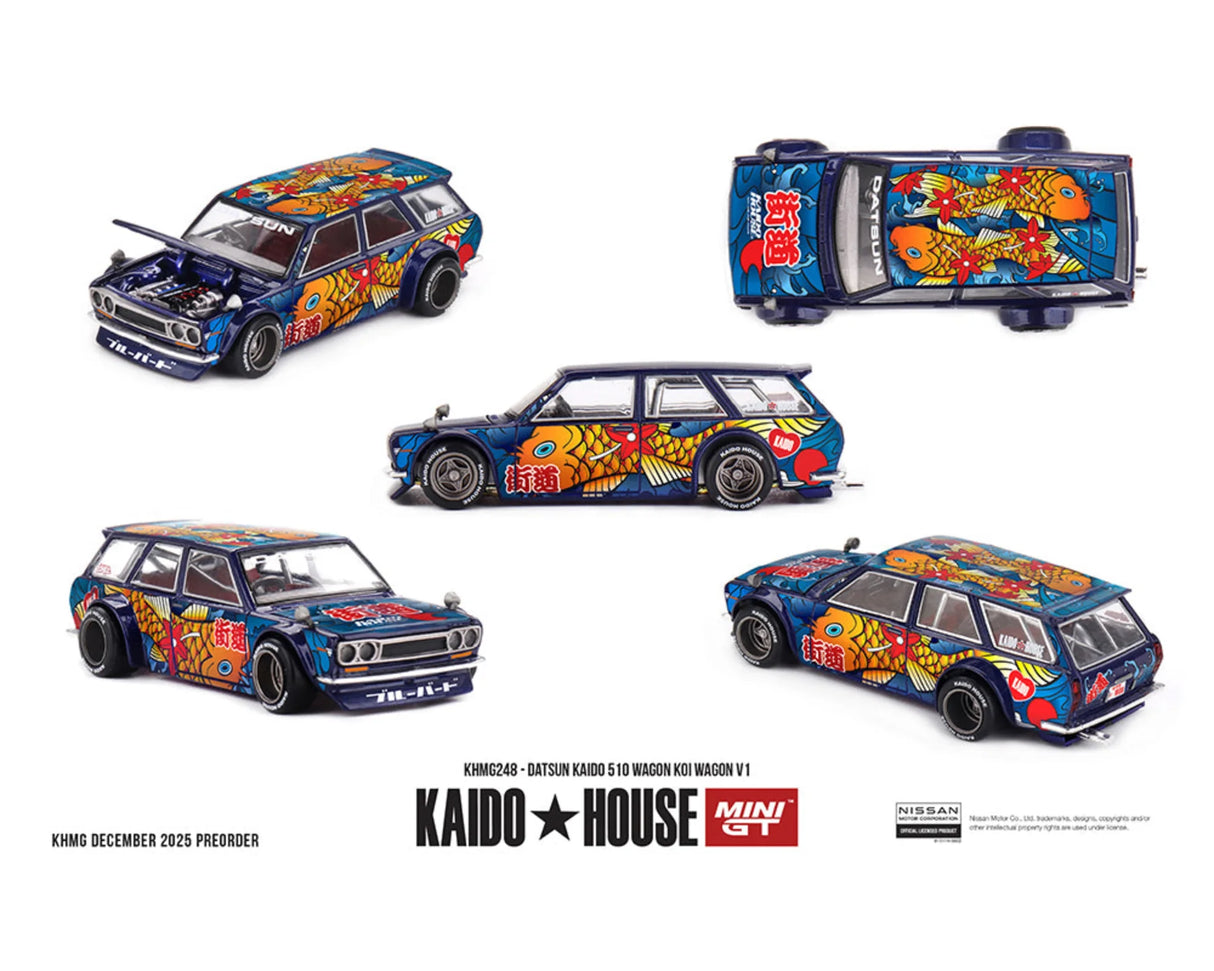 (Preorder 2026) Datsun KAIDO 510 Wagon Koi Wagon V1 KHMG248