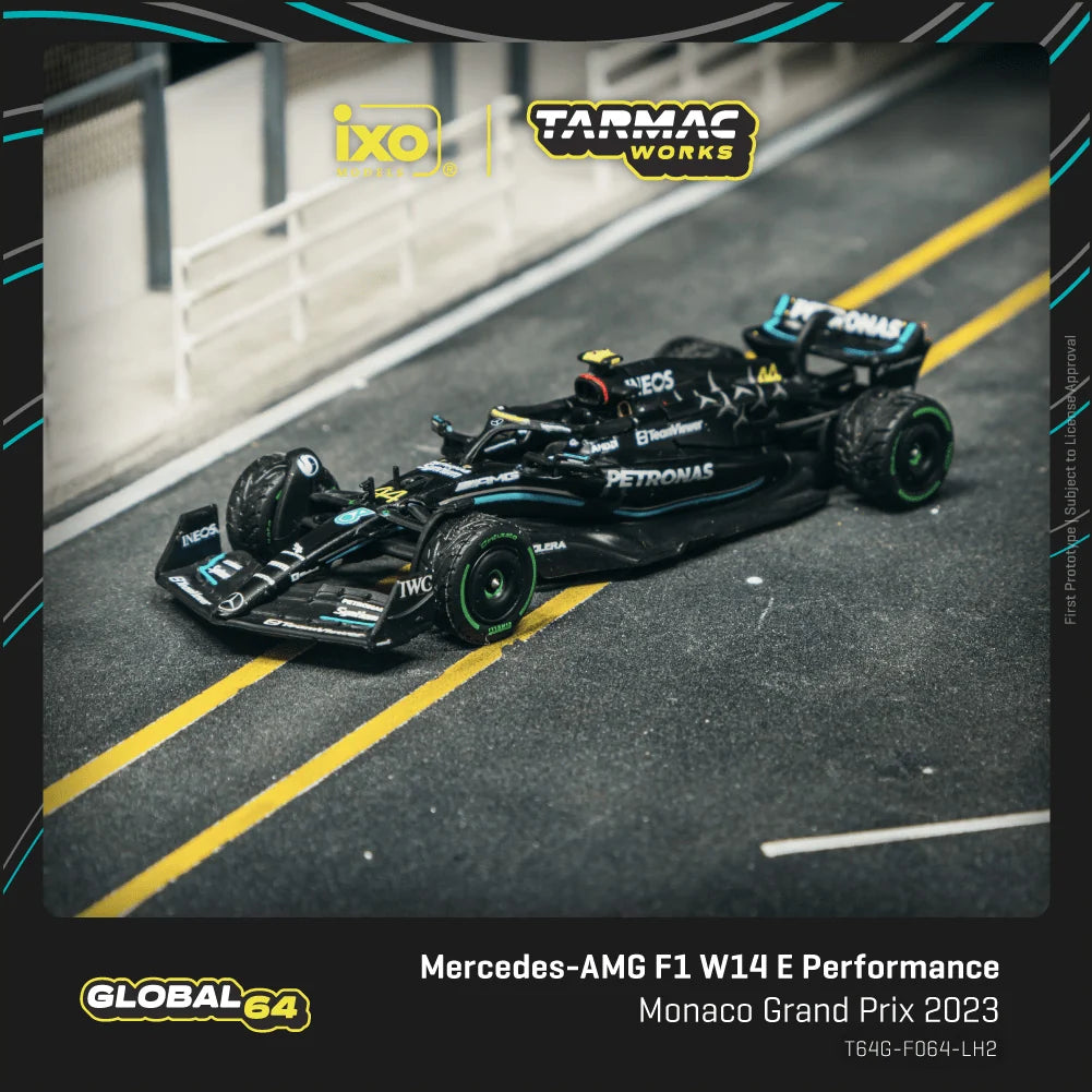 Précommande 31.08.26 Mercedes-AMG F1 W14 Grand Prix de Monaco 2023 Lewis Hamilton