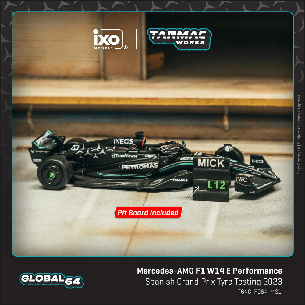 Précommande 31.08.26 Mercedes-AMG F1 W14 Grand Prix d’Espagne 2023 Mick Schumacher