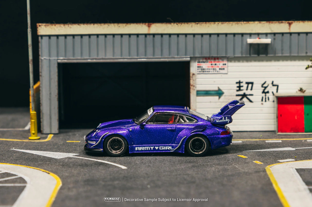 Preorder 31.08.26 Porsche RWB 993 ARMY GIRL