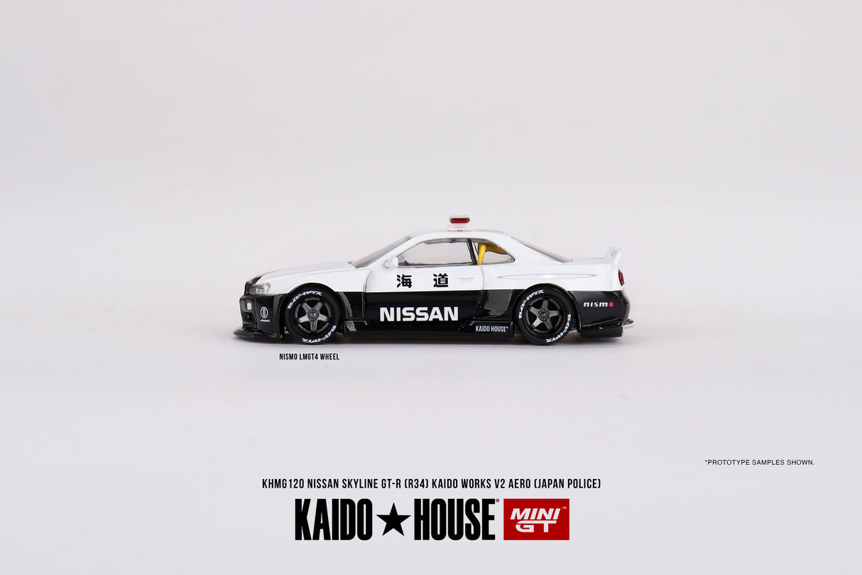 Nissan Skyline GT-R R34 Kaido Works (V2 Aero) Police