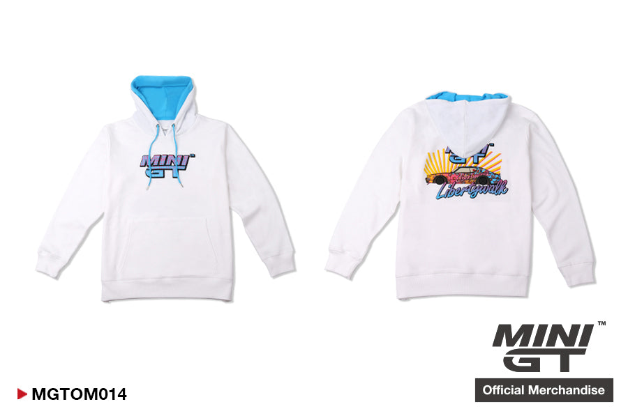 MINI GT & Liberty Walk Pullover Hoodie Weiss