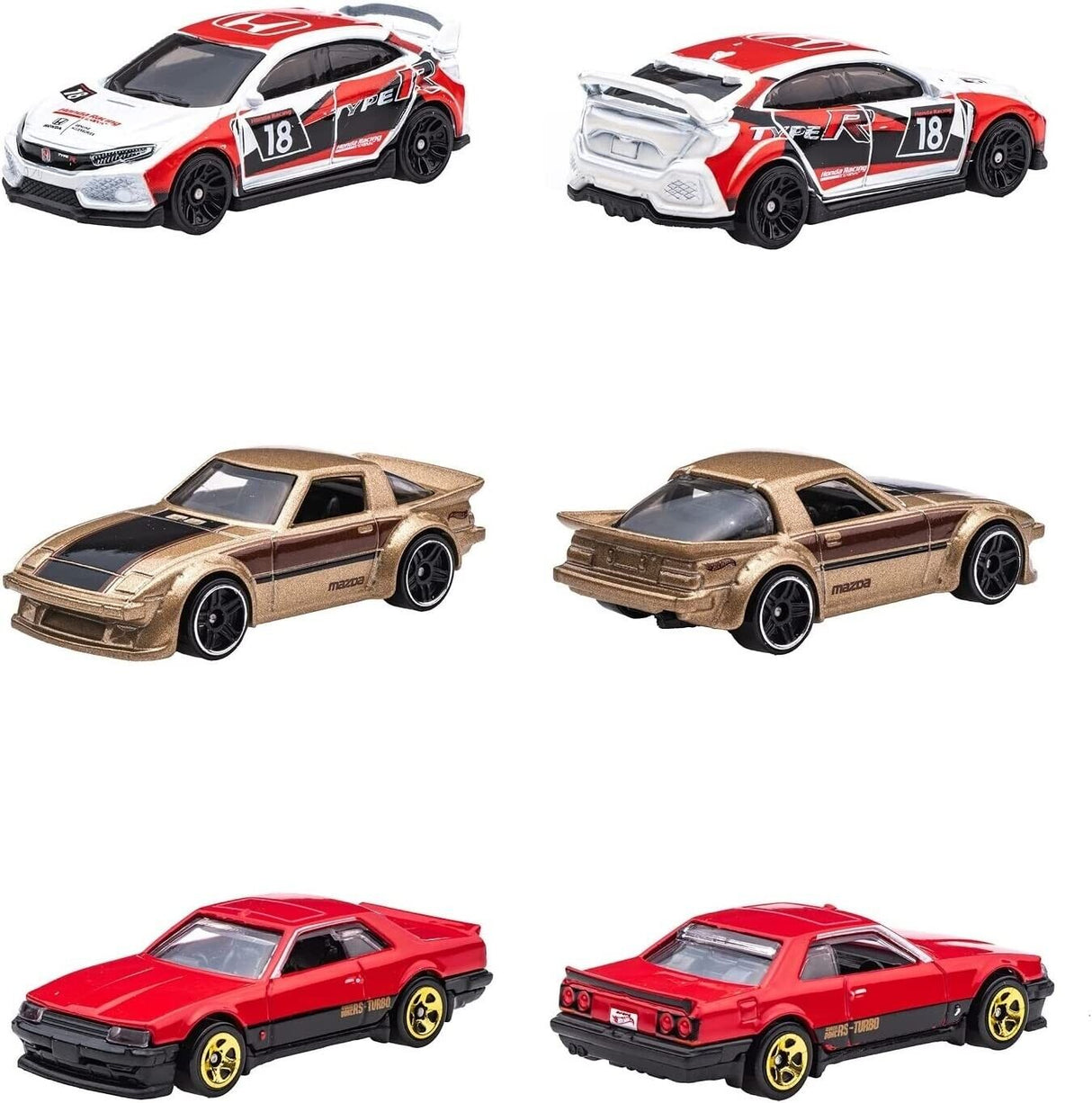 Japanese Import Themed JDM II 6 Pack