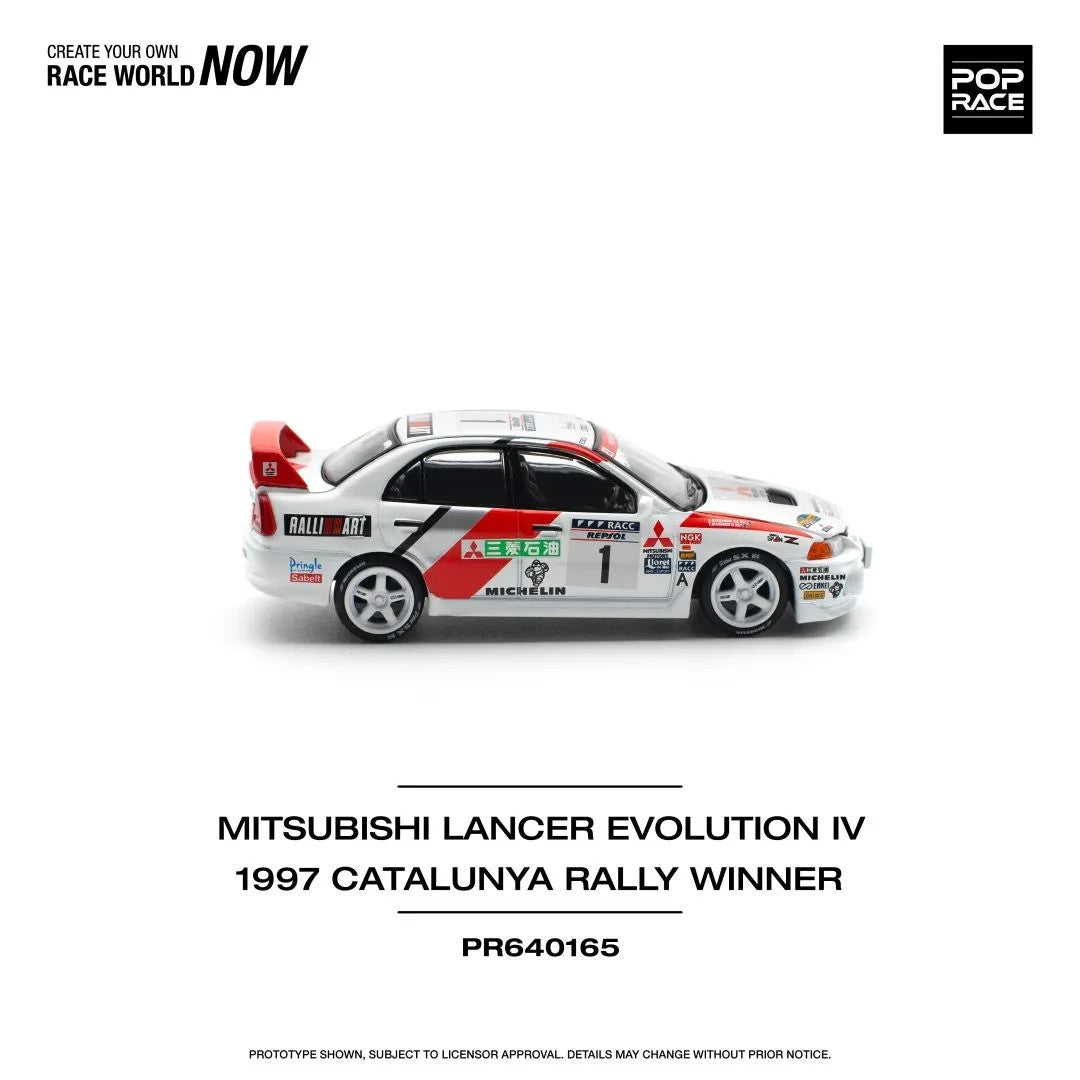 Mitsubishi Lancer Evo IV #1 Winner Rally de Catalunya