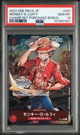 PSA 10 | Monkey D. Luffy Mos Burger 080