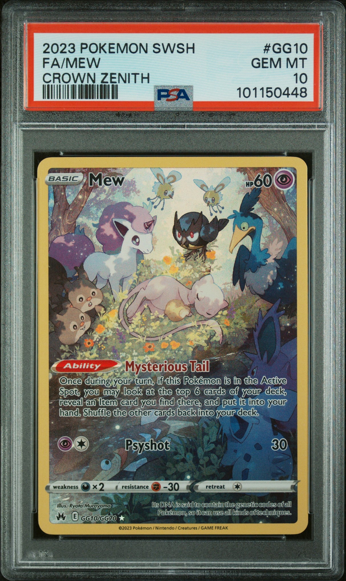 PSA 10 |  Mew GG10