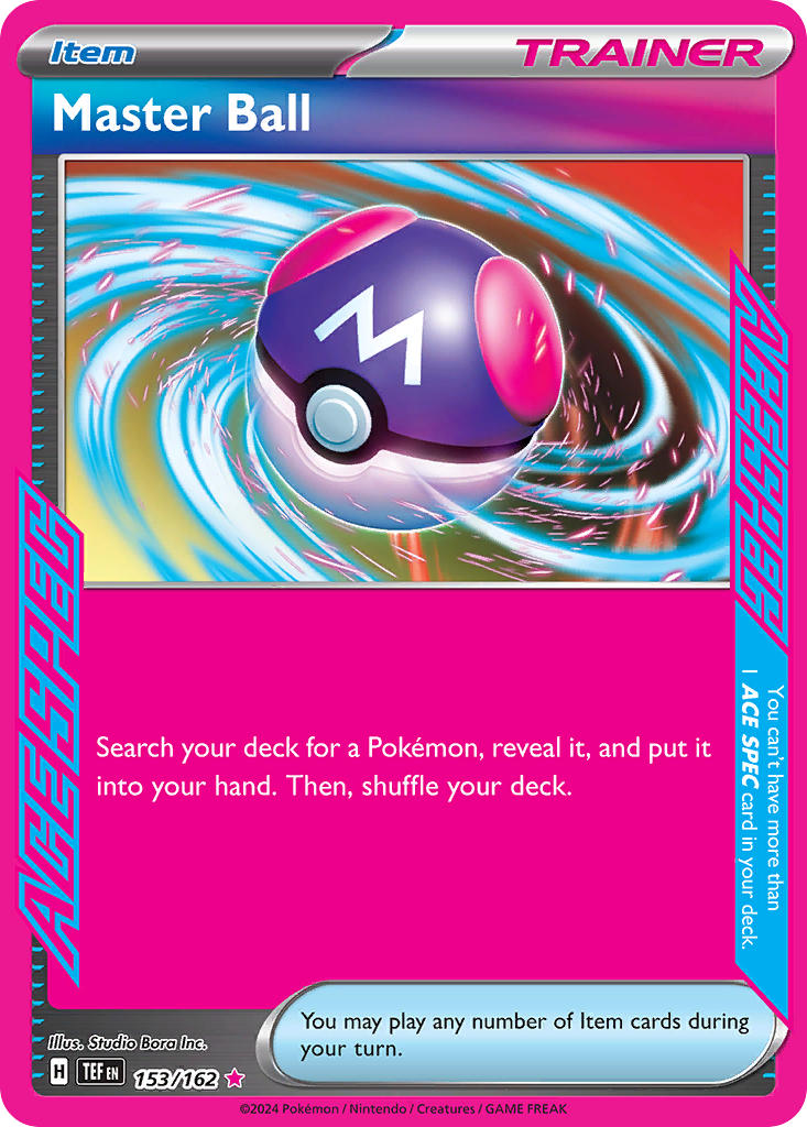 Master Ball 153/162 NM