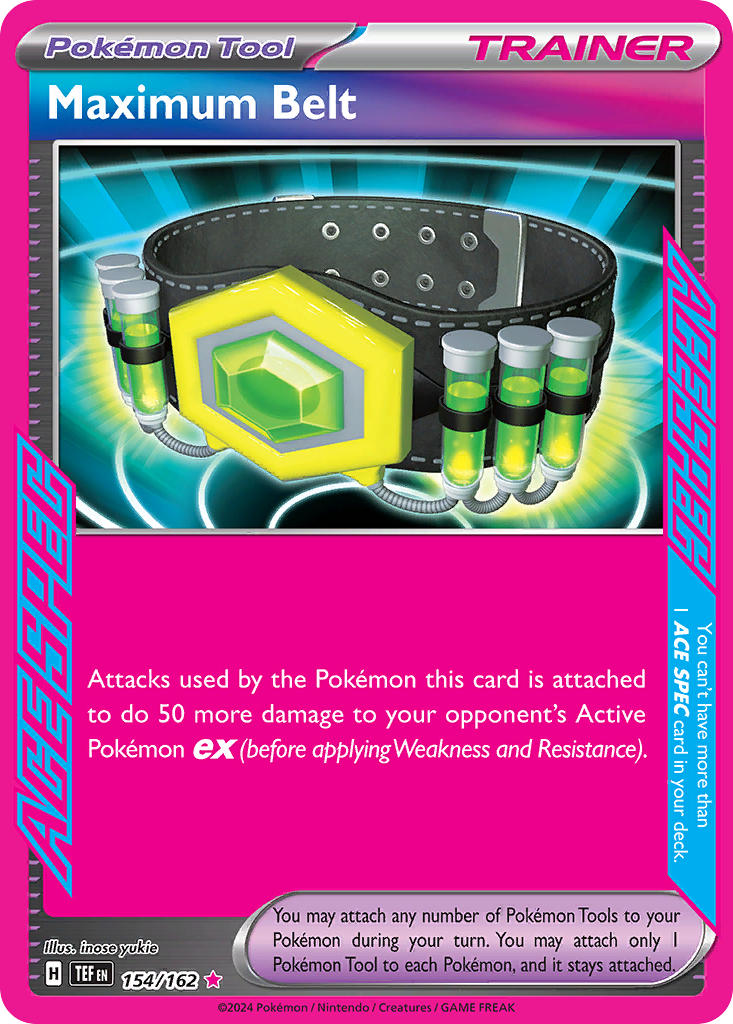 Maximum Belt 154/162 NM