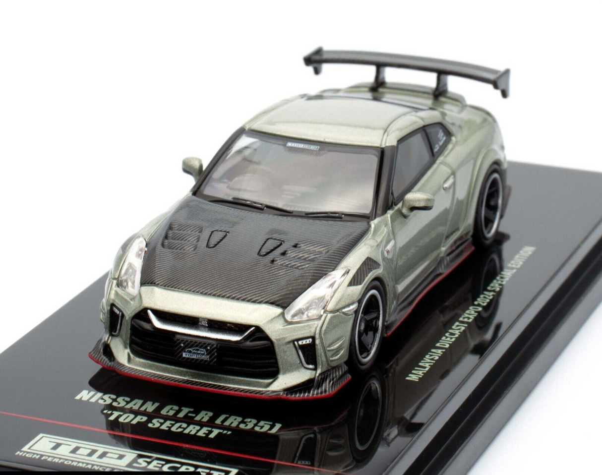 Nissan GT-R R35 Top Secret Malaysia Diecast Expo 2024 Special Edition