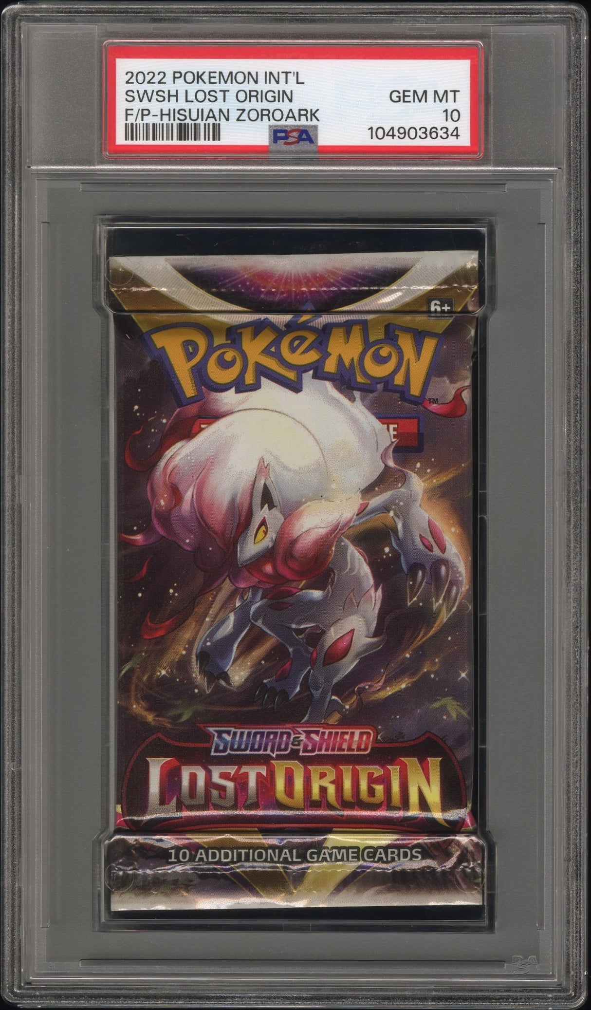 Lost Origin Booster Pack PSA10