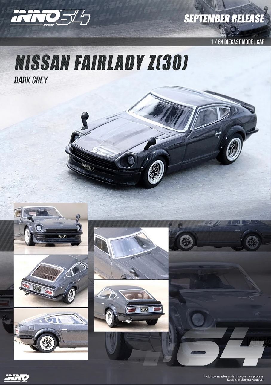 Nissan Fairlady Z 240Z Z30 Dark Grey