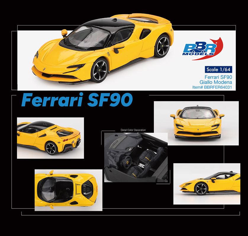 Ferrari SF90 Giallo Modena Yellow
